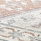 Alfombra vintage efecto desgastado Lua 3111 Plata Atticgo Zoom