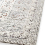 Alfombra vintage esquina efecto desgastado Lua 3111 Plata Atticgo