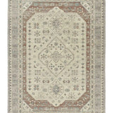 Alfombra vintage efecto desgastado Lua 3111 Plata Atticgo