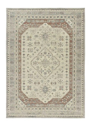 Alfombra vintage efecto desgastado Lua 3111 Plata Atticgo
