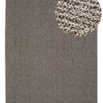 Alfombra lavable tejido en bucle Lumen Gris | Atticgo