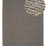 Alfombra lavable tejido en bucle Lumen Gris | Atticgo