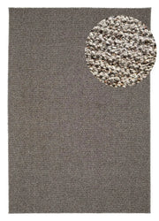 Alfombra lavable tejido en bucle Lumen Gris | Atticgo