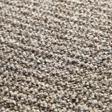 Alfombra lavable tejido en bucle Lumen Gris zoom | Atticgo