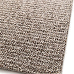 Alfombra lavable tejido en bucle Lumen Gris esquina | Atticgo