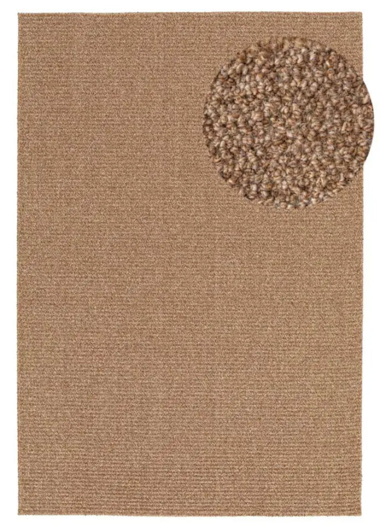 Alfombra lavable tejido en bucle Lumen Natural | Atticgo