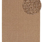 Alfombra lavable tejido en bucle Lumen Natural | Atticgo