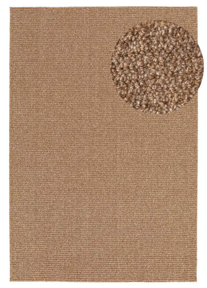 Alfombra lavable tejido en bucle Lumen Natural | Atticgo