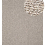 Alfombra lavable tejido en bucle Lumen Crema | Atticgo