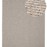 Alfombra lavable tejido en bucle Lumen Crema | Atticgo