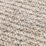 Alfombra lavable tejido en bucle Lumen Crema zoom | Atticgo