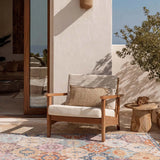 Alfombra vintage de exterior Luna 20092 Multicolor Atticgo