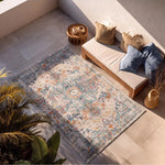 Alfombra vintage para exterior Luna 20157 Multicolor Atticgo