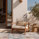 Alfombra vintage para exterior Luna 20157 Multicolor Atticgo