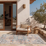 Alfombra vintage para exterior Luna 20157 Multicolor Atticgo