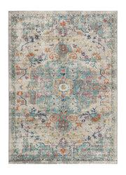 Atticgo Alfombra vintage de exterior Luna 20157 Multicolor