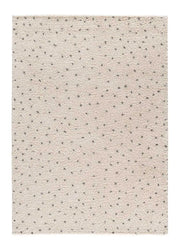 Alfombra shaggy  crema con puntos negros Lush Dottie Atticgo