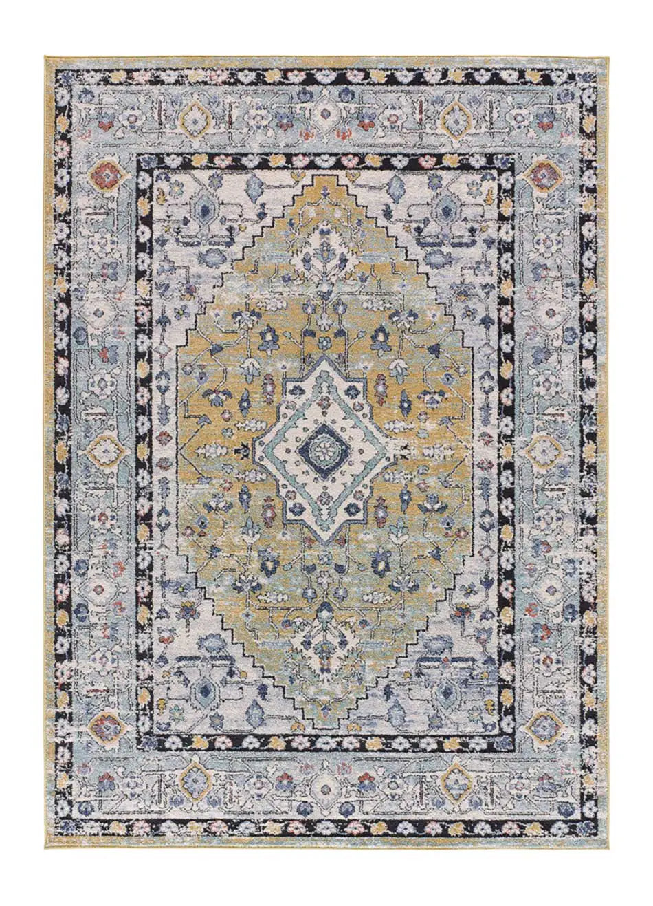 Alfombra vintage Mabel 3838 Multicolor