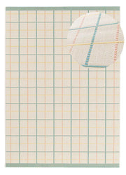 Atticgo Alfombra geométrica de exterior en tonos pastel Manila 17628 con zoom