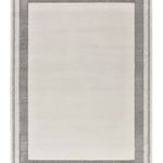 Alfombra moderna Marco 16582 Blanco y Negro Atticgo