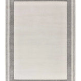 Alfombra moderna Marco 16582 Blanco y Negro Atticgo