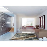 Alfombra ambiente efecto Mármol 12312 Gris Atticgo 