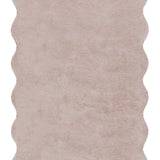 Alfombra lavable con borde ondulado maquillaje Mellow Atticgo