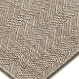 Alfombra a medida  de exterior  Mira 6204 Beige esquina | Atticgo