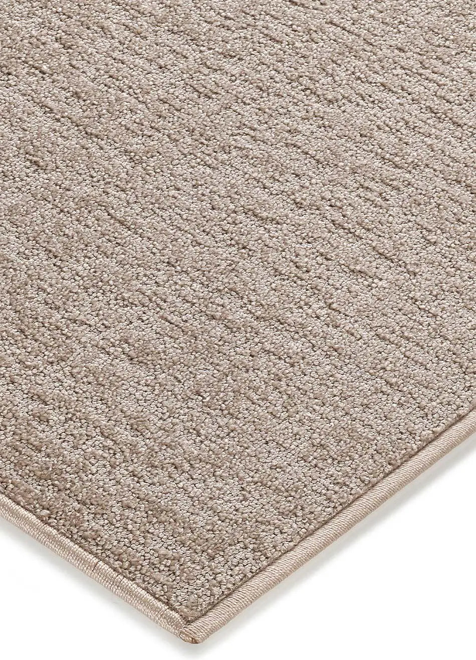 Alfombra a medida Miriade Liso Beige esquina | Atticgo