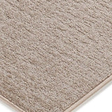 Alfombra a medida Miriade Liso Beige esquina | Atticgo