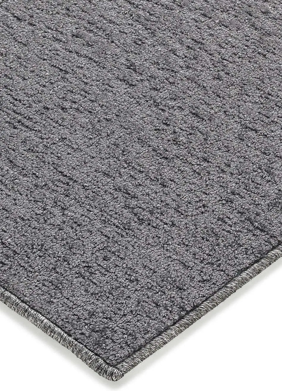 Alfombra a medida Miriade Liso Gris esquina | Atticgo