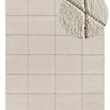 Alfombra shaggy en Blanco Molier 8787 Atticgo