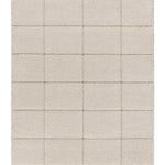 Alfombra salón shaggy en Blanco Molier 8787 Atticgo