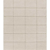 Alfombra salón shaggy en Blanco Molier 8787 Atticgo