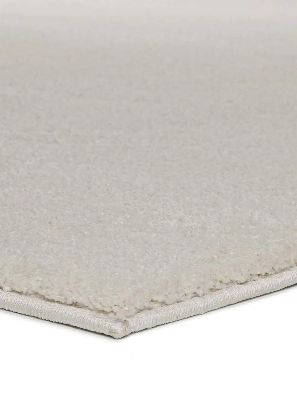 Atticgo Alfombra Montana Liso Blanco macro