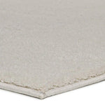 Atticgo Alfombra Montana Liso Blanco macro