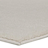 Atticgo Alfombra Montana Liso Blanco macro