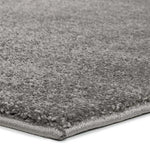 Alfombra a medida Montana Liso Gris esquina | Atticgo