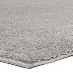 Atticgo Alfombra Montana Liso plata macro