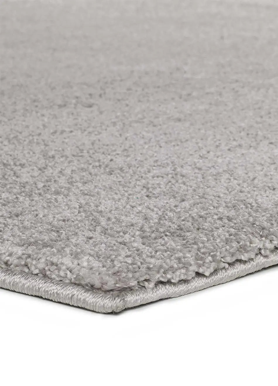 Alfombra a medida Montana Liso Plata esquina | Atticgo