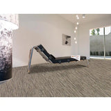 Alfombra a medida de exterior Natura 4001 Gris en salón | Atticgo