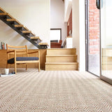 Alfombra a medida de exterior Natura 4027 Beige-Naranja ambiente | Atticgo