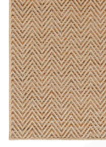 Alfombra a medida de exterior Natura 4027 Beige-Naranja zoom | Atticgo
