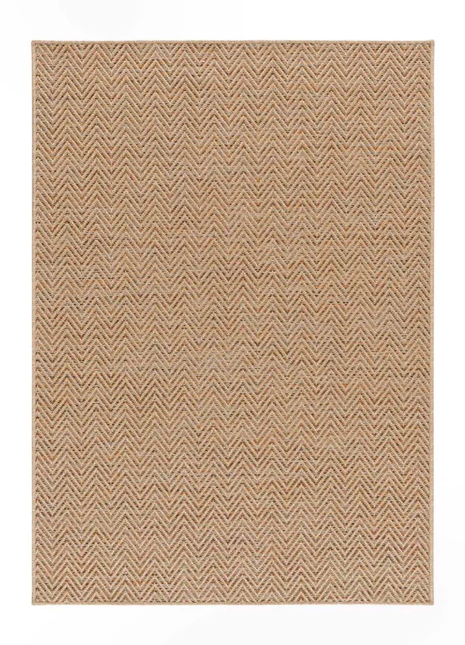 Alfombra a medida de exterior Natura 4027 Beige-Naranja | Atticgo
