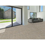 Alfombra a medida de exterior Natura 4027 Gris claro  en salón | Atticgo