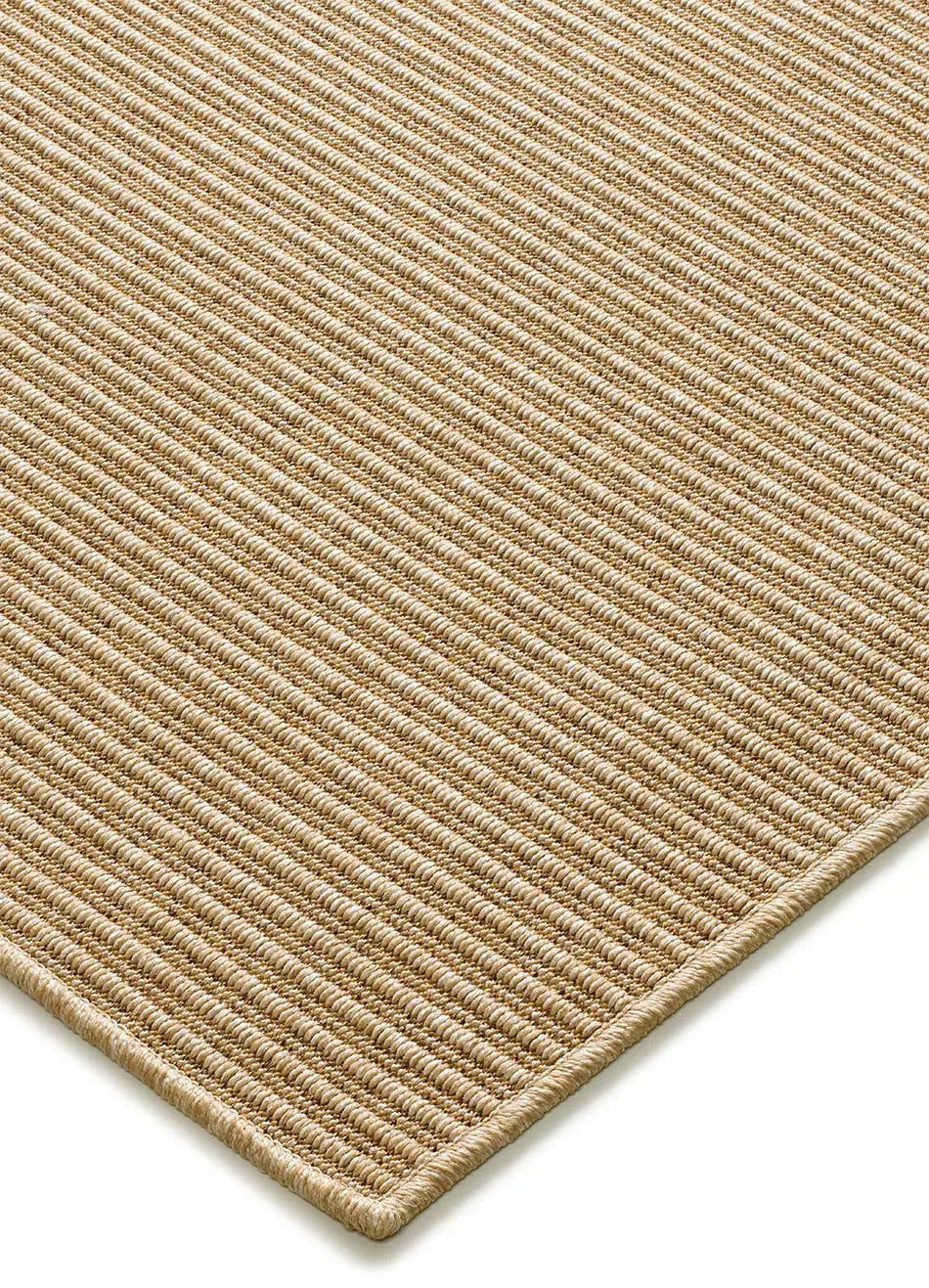 Alfombra a medida de exterior Natura 4501 Beige esquina | Atticgo