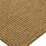 Alfombra a medida de exterior Natura 4501 Marrón esquina | Atticgo