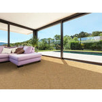 Alfombra a medida de exterior Natura 4501 Marrón en salón | Atticgo