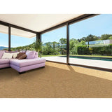 Alfombra a medida de exterior Natura 4501 Marrón en salón | Atticgo