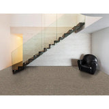 Alfombra a medida de exterior Natura 4501 Gris en salón | Atticgo